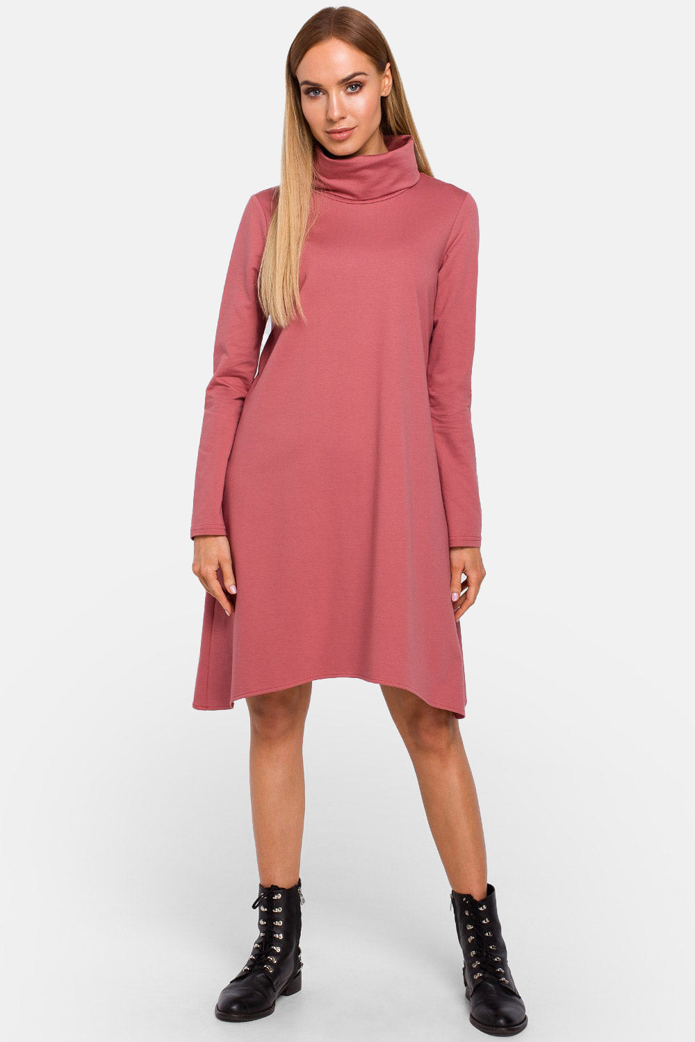 Turtle neck dress