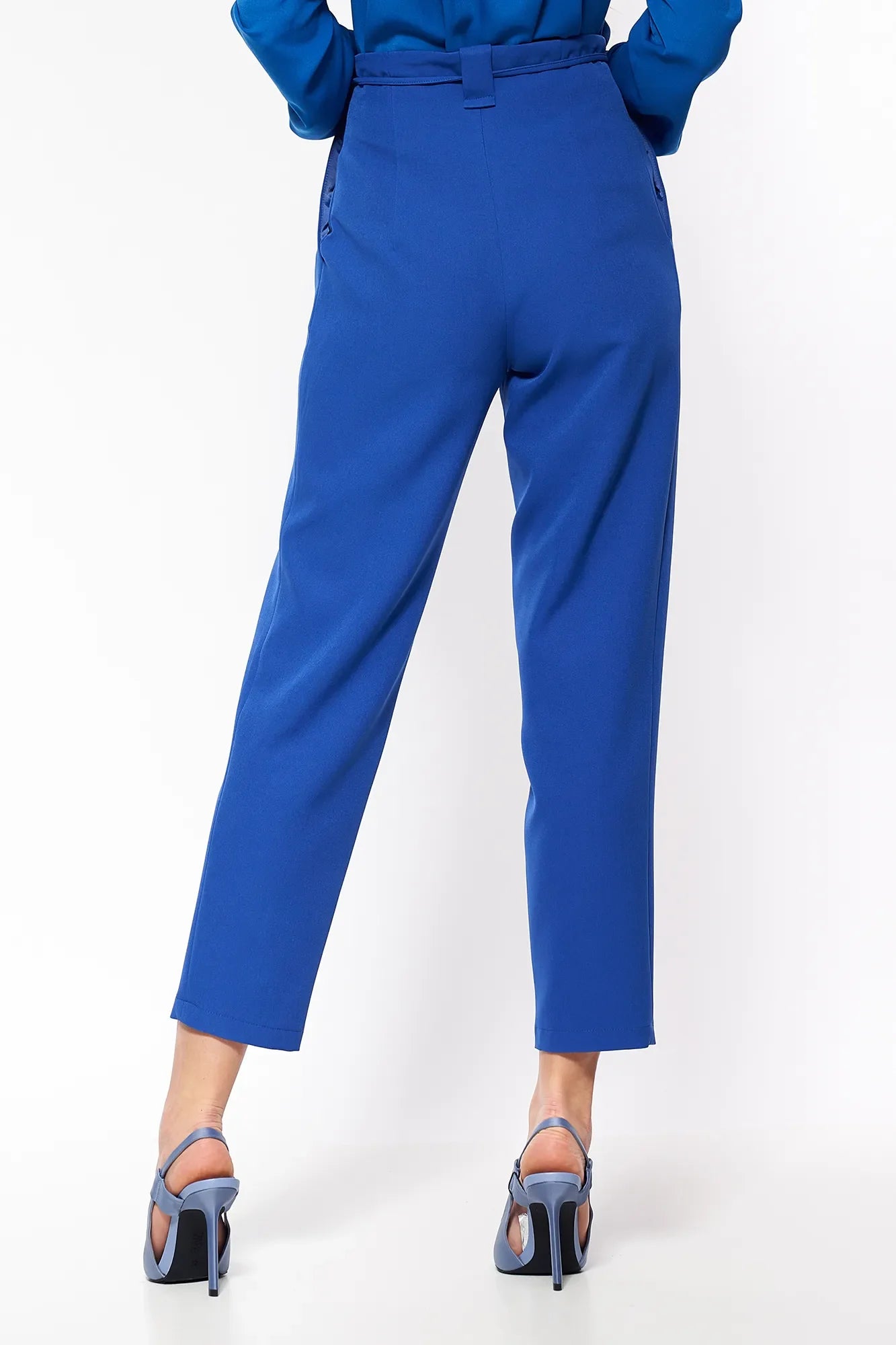 Cornflower paperbag pants