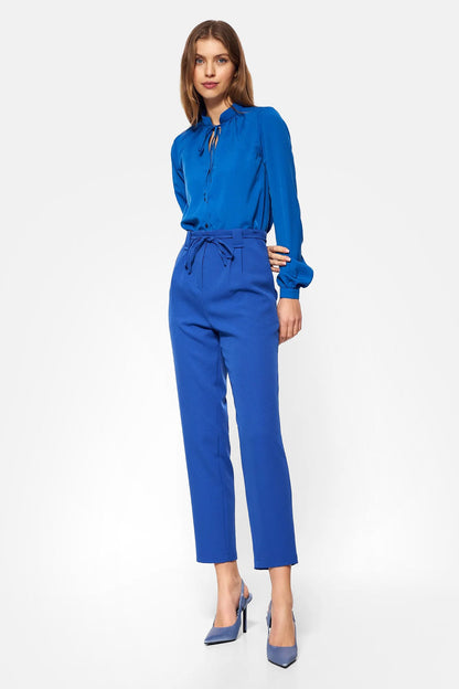 Cornflower paperbag pants