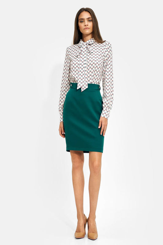 High waisted skirt