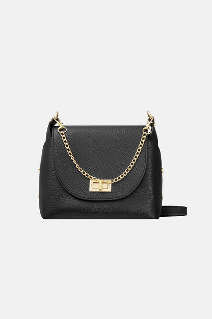 Elegant handbag with gold details
