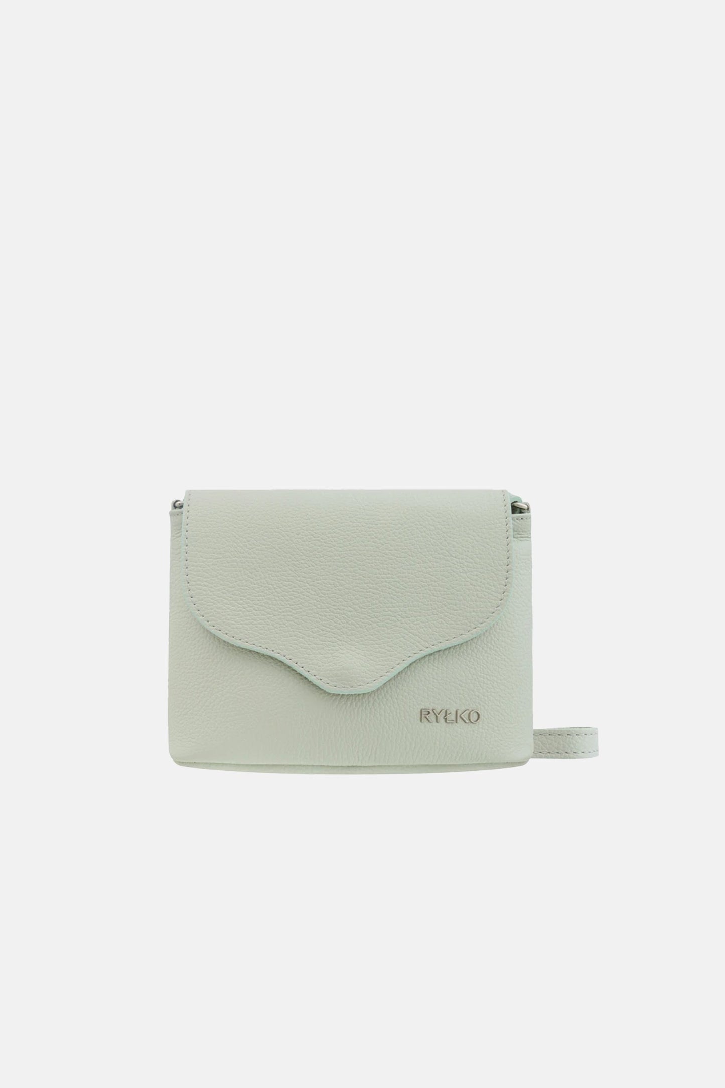 Small leather handbag