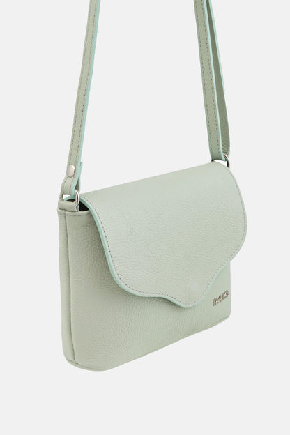 Small leather handbag