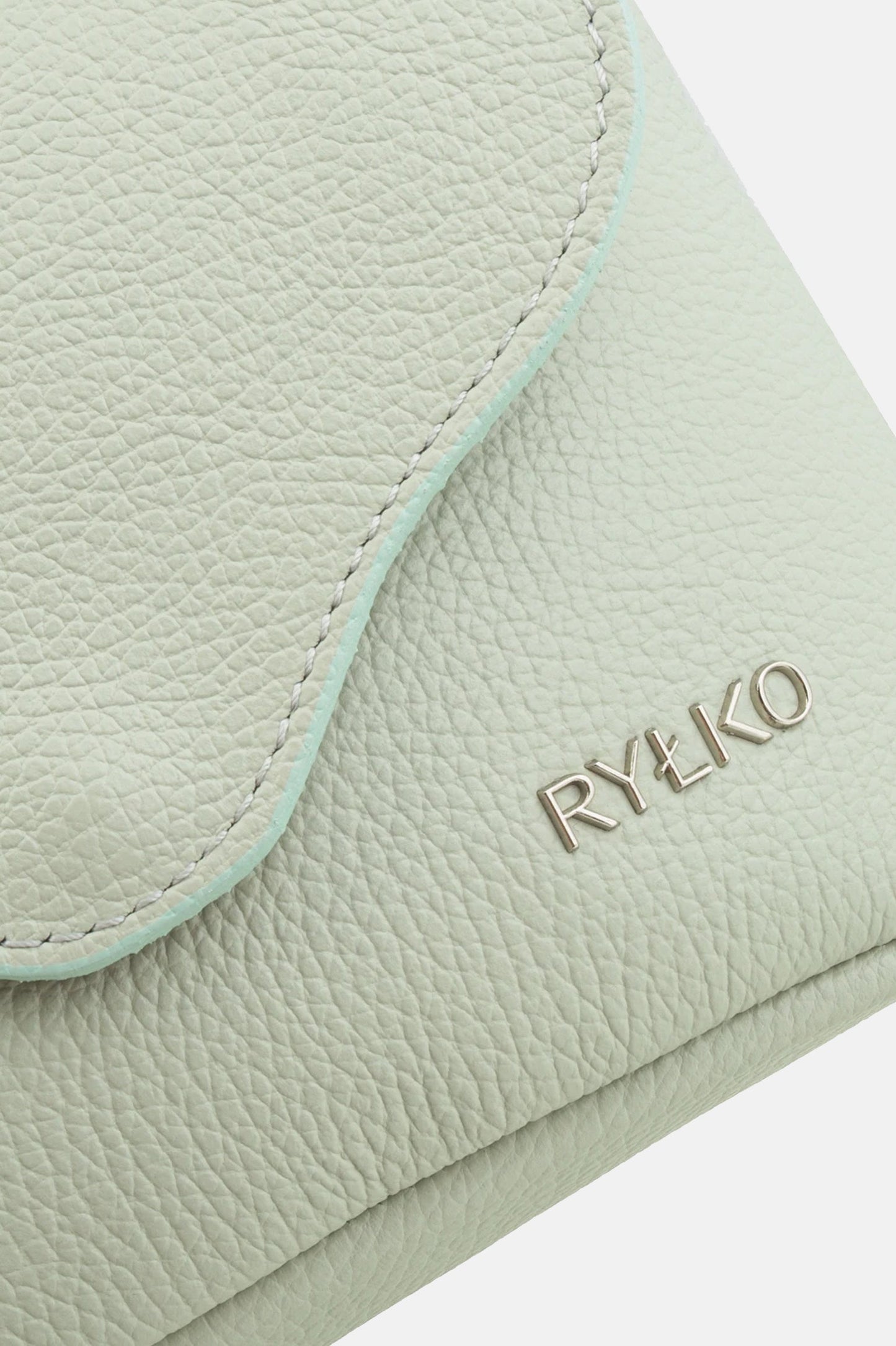 Small leather handbag