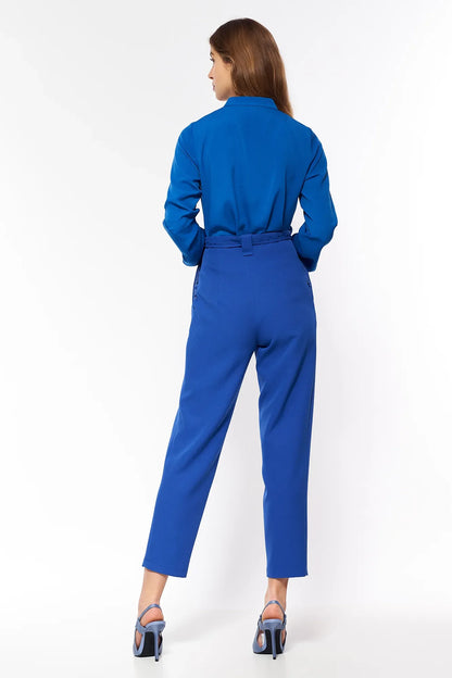 Cornflower paperbag pants