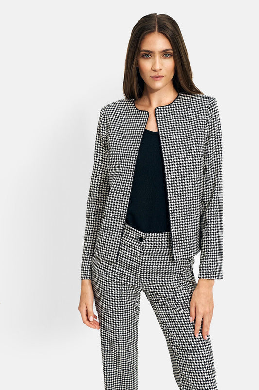 Short jacket in pepit